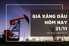 Giá xăng dầu hôm nay 21/11: Biến động dưới 1%, nối dài đà giảm từ cuối tuần trước