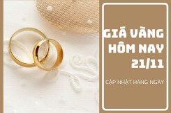Giá vàng hôm nay 21/11: Tăng giảm không đồng nhất, giao dịch quanh ngưỡng 67,6 triệu đồng/lượng