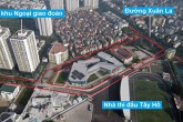 Những tuyến đường đang và sẽ mở qua khu đô thị Ngoại giao đoàn