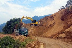 Tiến độ tuyến đường Bắc Quang - Xín Mần gần 1.500 tỷ ở Hà Giang