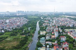 Các hộ dân đang nằm trong hành lang thoát lũ sông Đáy ở Hà Đông được phép cải tạo, sửa chữa nhà ở