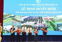 Long An trao chủ trương đầu tư cho 4 KCN với tổng quy mô 1.770 ha