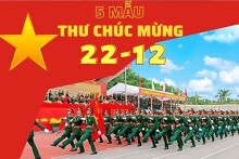 5 mẫu thư chúc mừng ngày 22/12 hay và ý nghĩa nhất năm 2022
