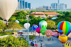‘Lên kèo’ ngắm cảnh tại lễ hội khinh khí cầu TP HCM diễn ra vào tháng 12