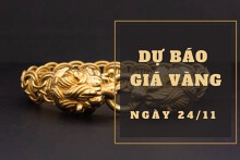 Dự báo giá vàng 24/11: Đà tăng vừa phục hồi liệu có kéo dài?