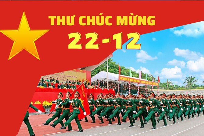 Những mẫu thư chúc mừng 22/12 ý nghĩa nhất