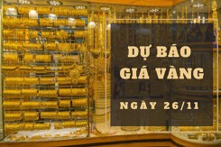 Dự báo giá vàng 26/11: Tiếp tục ít biến động vào phiên cuối tuần?