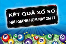 (KQXSHG) Kết quả xổ số Hậu Giang hôm nay thứ Bảy 26/11/2022: Giải đặc biệt 046233