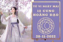 Tử vi ngày mai của 12 cung hoàng đạo 28/11/2022: Ma Kết tài lộc giảm sút, Nhân Mã công việc thuận lợi