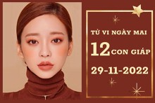 Tử vi ngày mai của 12 con giáp 29/11/2022: Hợi tài lộc rủng rỉnh, Ngọ tình cảm không như ý