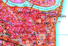 Bản đồ quy hoạch giao thông phường Vạn Thạnh, TP Nha Trang, tỉnh Khánh Hòa