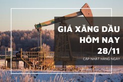 Giá xăng dầu hôm nay 28/11: Biến động gần 2%, nối dài đà giảm từ cuối tuần trước