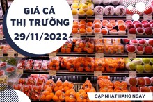 Giá cả thị trường hôm nay 29/11/2022: Giá trái cây tại Bách Hóa Xanh không đổi
