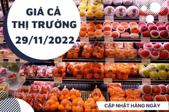 Giá cả thị trường hôm nay 29/11/2022: Giá trái cây tại Bách Hóa Xanh không đổi