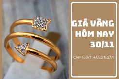 Giá vàng hôm nay 30/11: Biến động trái chiều, mức giảm cao nhất 100.000 đồng/lượng