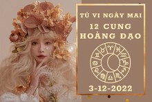 Tử vi ngày mai của 12 cung hoàng đạo 3/12/2022: Bảo Bình tài lộc tiêu hao, Ma Kết công việc suôn sẻ