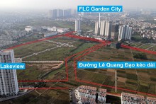 Những tuyến đường đang và sẽ mở qua khu đô thị FLC Garden City