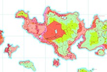 Bản đồ quy hoạch giao thông phường Vĩnh Nguyên, TP Nha Trang, tỉnh Khánh Hòa