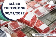 Giá cả thị trường hôm nay 30/11/2022: Farmers' Market giảm ba rọi heo đến 40%