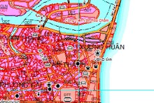 Bản đồ quy hoạch sử dụng đất phường Xương Huân, TP Nha Trang, tỉnh Khánh Hòa