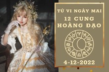 Tử vi ngày mai của 12 cung hoàng đạo 4/12/2022: Nhân Mã tài lộc tươi sáng, Song Ngư công việc xung đột