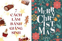 Mách bạn 7 cách làm bánh Giáng sinh ngon miệng, đẹp mắt 2022