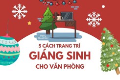5 cách trang trí Giáng sinh cho văn phòng mới lạ, ấn tượng năm 2022