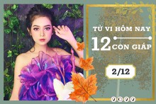 Tử vi hàng ngày hôm nay của 12 con giáp 2/12/2022: Mùi tài lộc đi xuống, Tý tình duyên hòa hợp