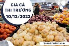 Giá cả thị trường hôm nay 10/12/2022: Rau củ quả tươi các loại chất lượng, giá tốt tại siêu thị