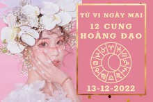 Tử vi ngày mai của 12 cung hoàng đạo 13/12/2022: Bọ Cạp tài lộc tiêu hao, Xử Nữ tình cảm lãng mạn