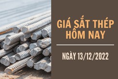 Giá sắt thép xây dựng hôm nay 13/12: Quay đầu giảm trên Sàn Thượng Hải