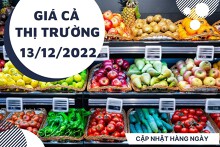 Giá cả thị trường hôm nay 13/12/2022: Rau củ quả giảm giá đến 17% tại siêu thị Co.op Mart