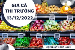 Giá cả thị trường hôm nay 13/12/2022: Rau củ quả giảm giá đến 17% tại siêu thị Co.op Mart