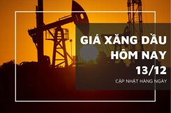 Giá xăng dầu hôm nay 13/12: Tăng hơn 2% sau phiên hôm qua