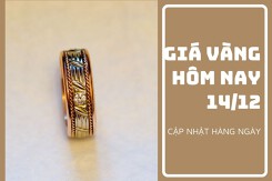 Giá vàng hôm nay 14/12: Điều chỉnh tăng từ 200.000 đồng/lượng đến 450.000 đồng/lượng