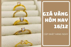 Giá vàng hôm nay 16/12: Điều chỉnh tăng 50.000 đồng/lượng tại một số hệ thống