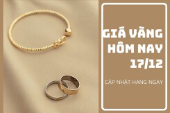 Giá vàng hôm nay 17/12: Tăng từ 50.000 đồng/lượng đến 100.000 đồng/lượng sáng cuối tuần