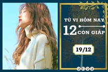 Tử vi hàng ngày hôm nay của 12 con giáp 19/12/2022: Mão tài lộc tiêu hao, Ngọ tình duyên bất ổn