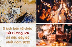 Tham khảo 3 kịch bản tổ chức Tết Dương lịch chi tiết, đầy đủ nhất năm 2022
