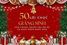 50 lời chúc Giáng sinh cho crush, người yêu ấm áp và ngọt ngào nhất 2022