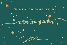 Chi tiết 5 lời dẫn chương trình đêm Giáng sinh mới nhất 2022