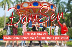 Giá vé Đầm Sen Giáng sinh 2022 và Tết 2023: Ưu đãi hấp dẫn cho du khách