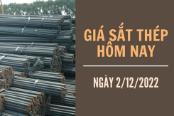 Giá sắt thép xây dựng hôm nay 2/12: Tiếp tục tăng, đạt mức 3.785 nhân dân tệ/tấn