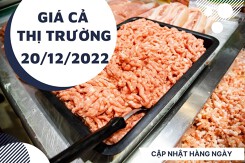 Giá cả thị trường hôm nay 20/12/2022: WinMart tiếp tục giảm giá thịt heo