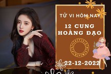 Tử vi hôm nay của 12 cung hoàng đạo ngày 22/12/2022: Kim Ngưu tài lộc bền vững, Ma Kết công việc thuận lợi