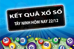 (KQXSTN) Kết quả xổ số Tây Ninh hôm nay thứ Năm 22/12/2022: Giải đặc biệt 844412