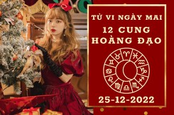 Tử vi ngày mai của 12 cung hoàng đạo 25/12/2022: Ma Kết tài lộc kém vượng, Thiên Bình tình cảm xa cách