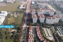 Những tuyến đường đang và sẽ mở qua khu đô thị Đặng Xá