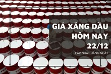 Giá xăng dầu hôm nay 22/12: Từ từ leo dốc với mức điều chỉnh trên 3%