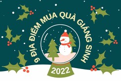 9 địa điểm mua quà Giáng sinh ở Hà Nội, Đà Nẵng và TP HCM vừa rẻ vừa đẹp 2022